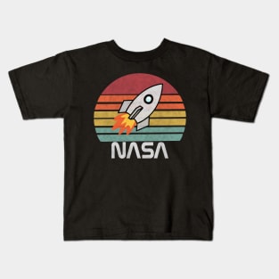 nasa vintage colors Kids T-Shirt